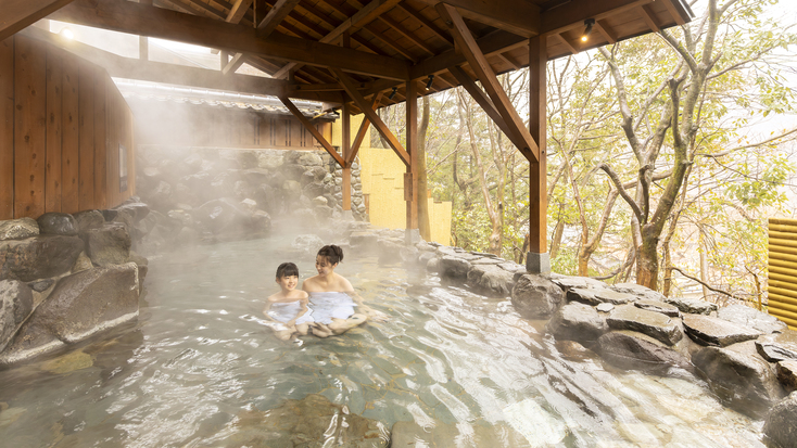 露天風呂 あやとりの湯（男女入替制）