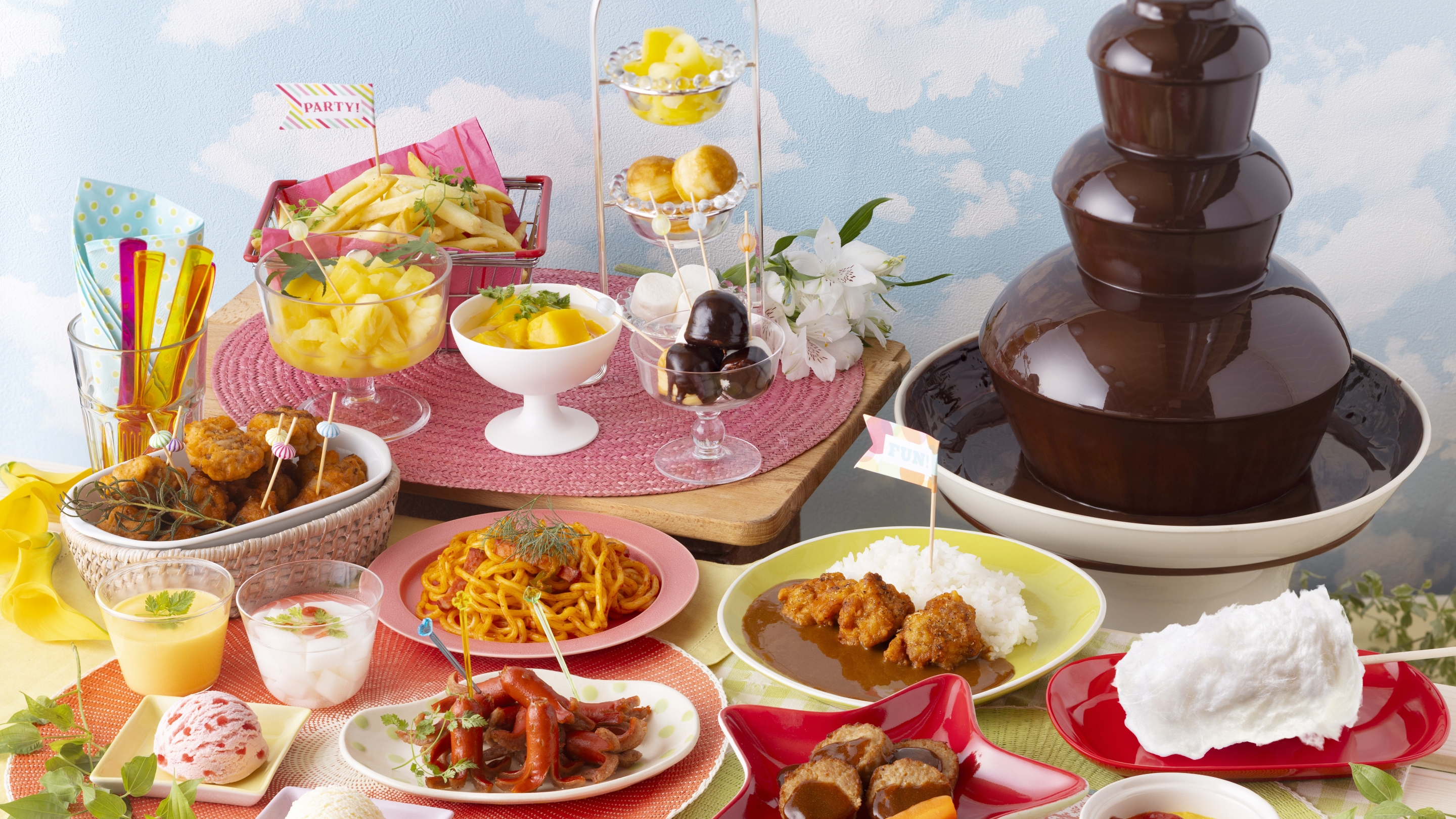 キッズメニュー集合　※イメージ