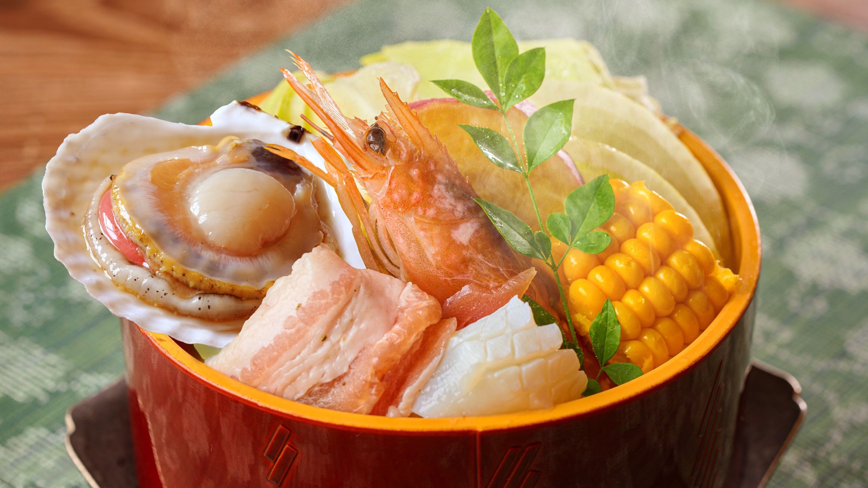 温泉せいろ蒸し（3月1日～）　※イメージ