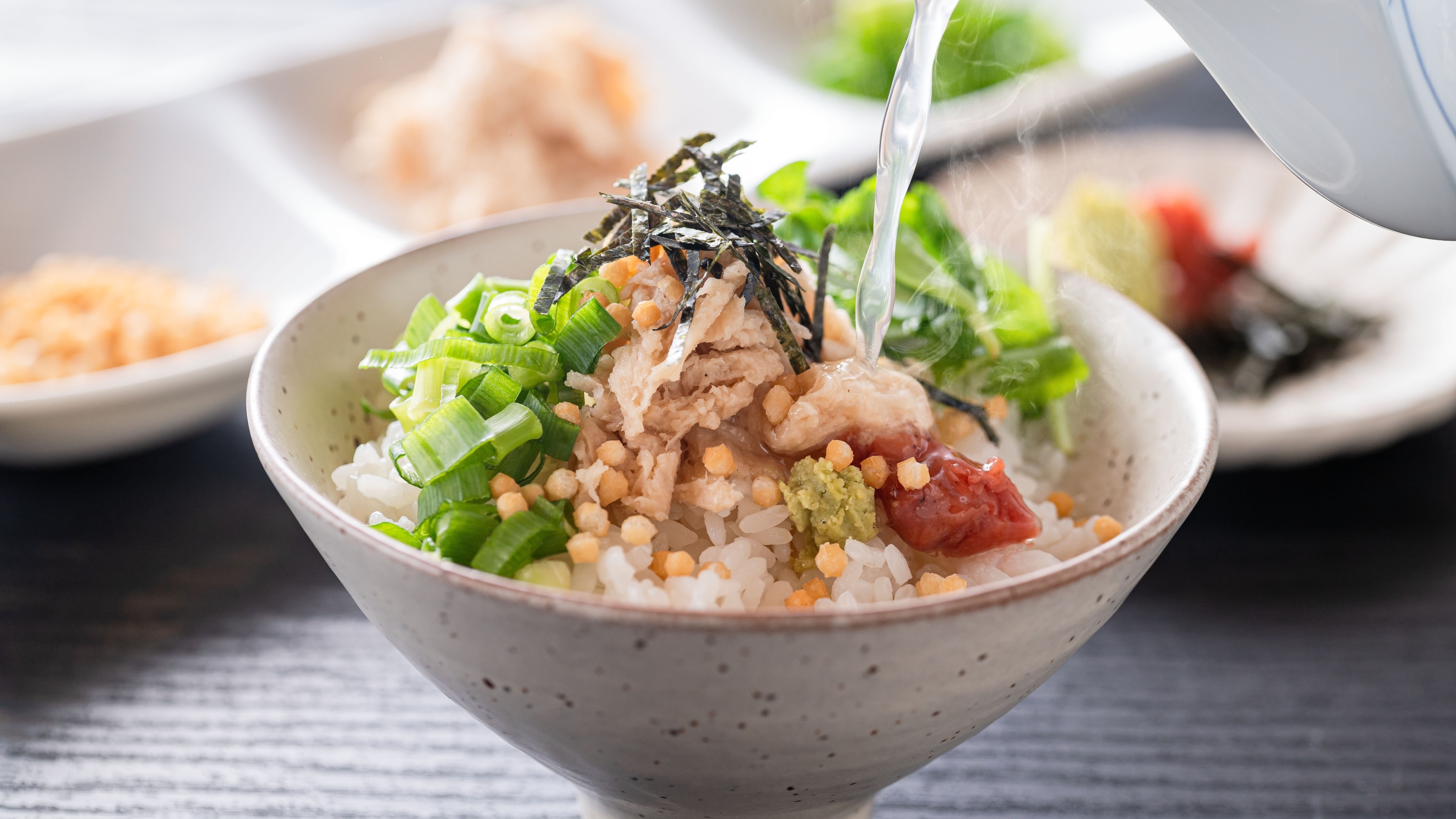 朝食 鯛出汁茶漬　※イメージ