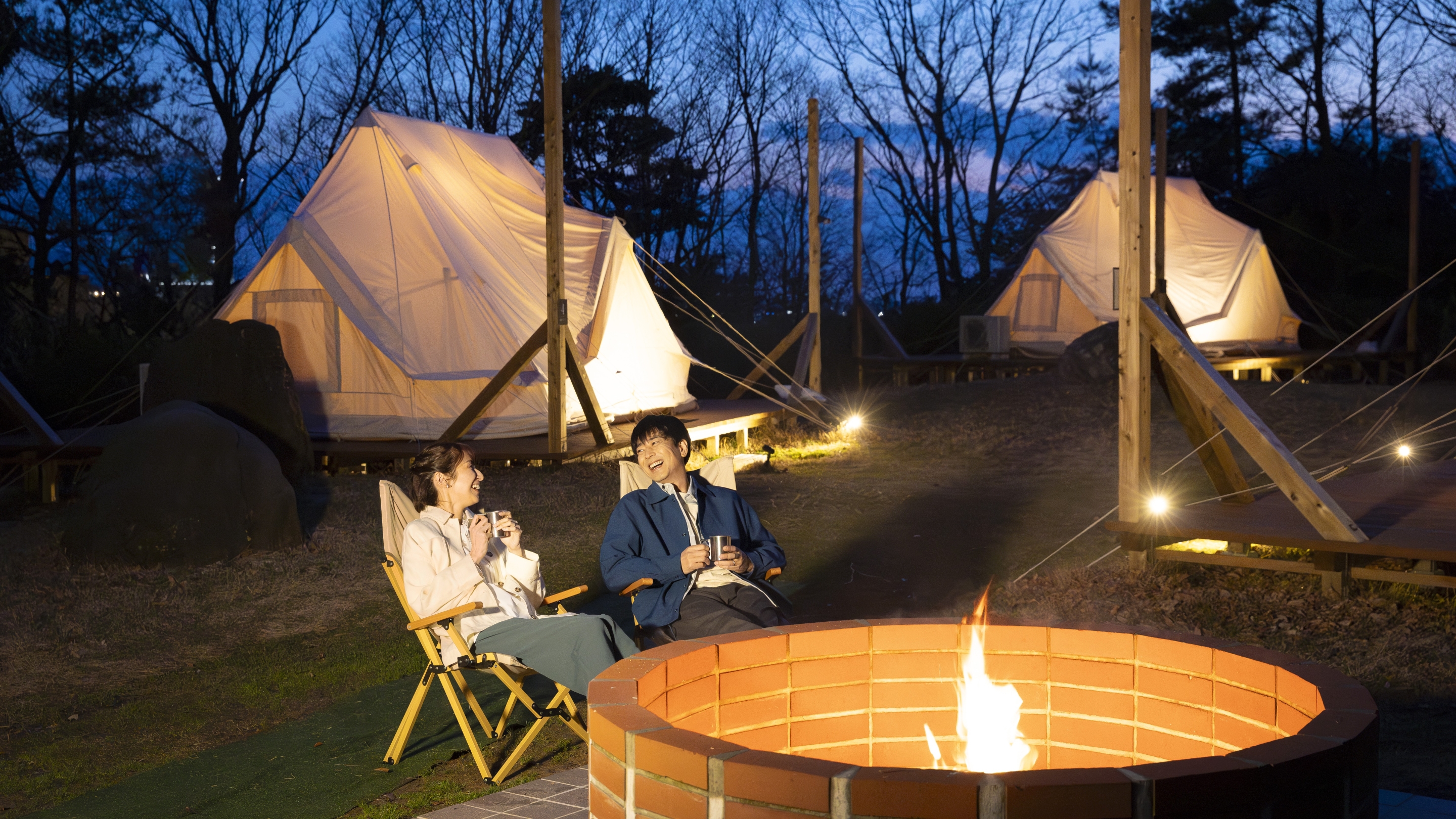 グランピングエリア