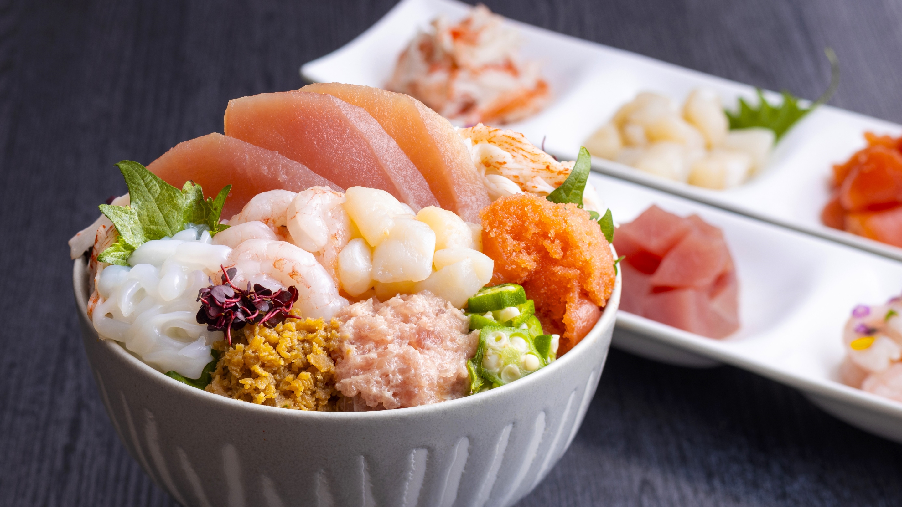 朝食 のっけ丼　※イメージ