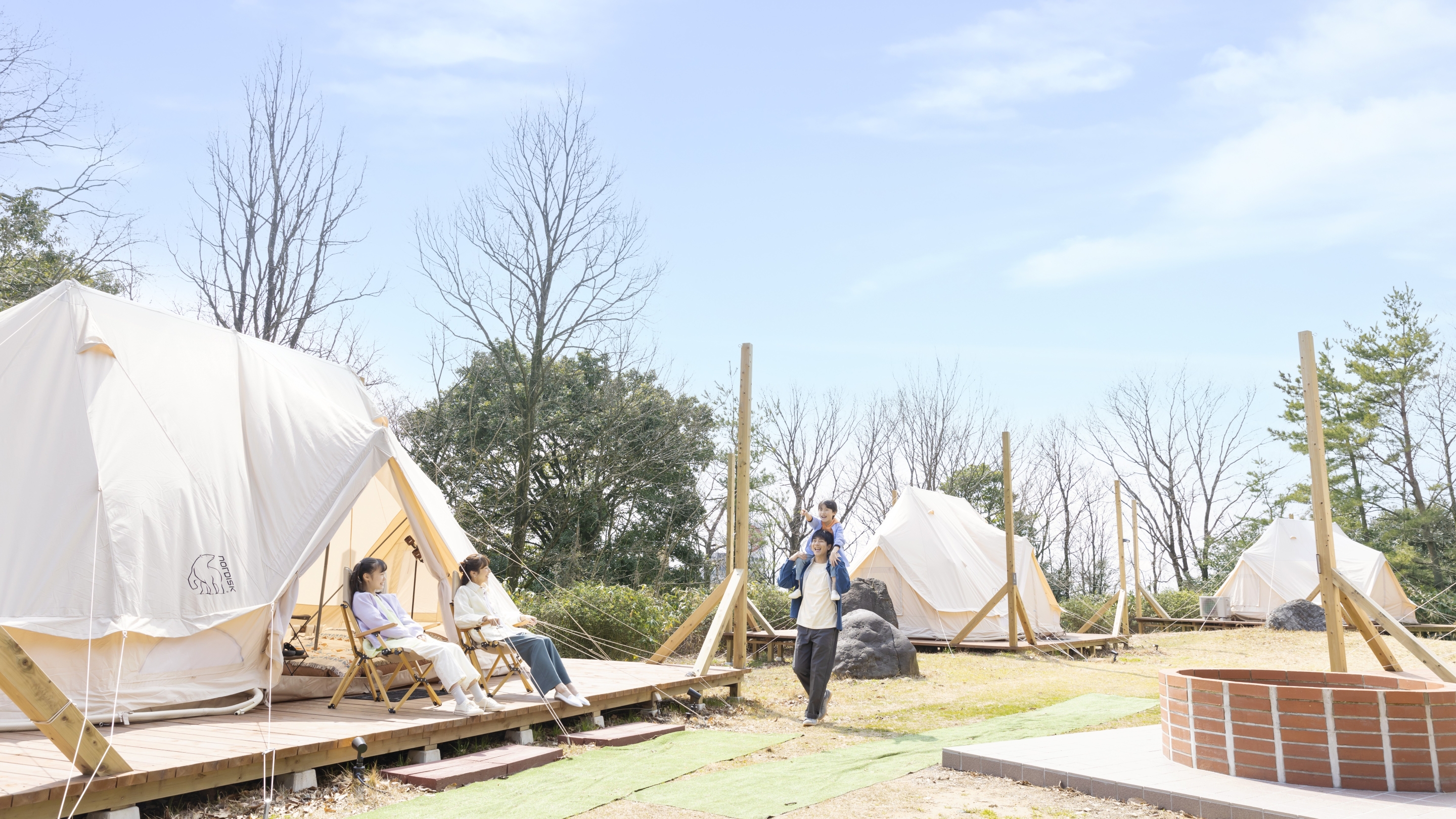 グランピングエリア