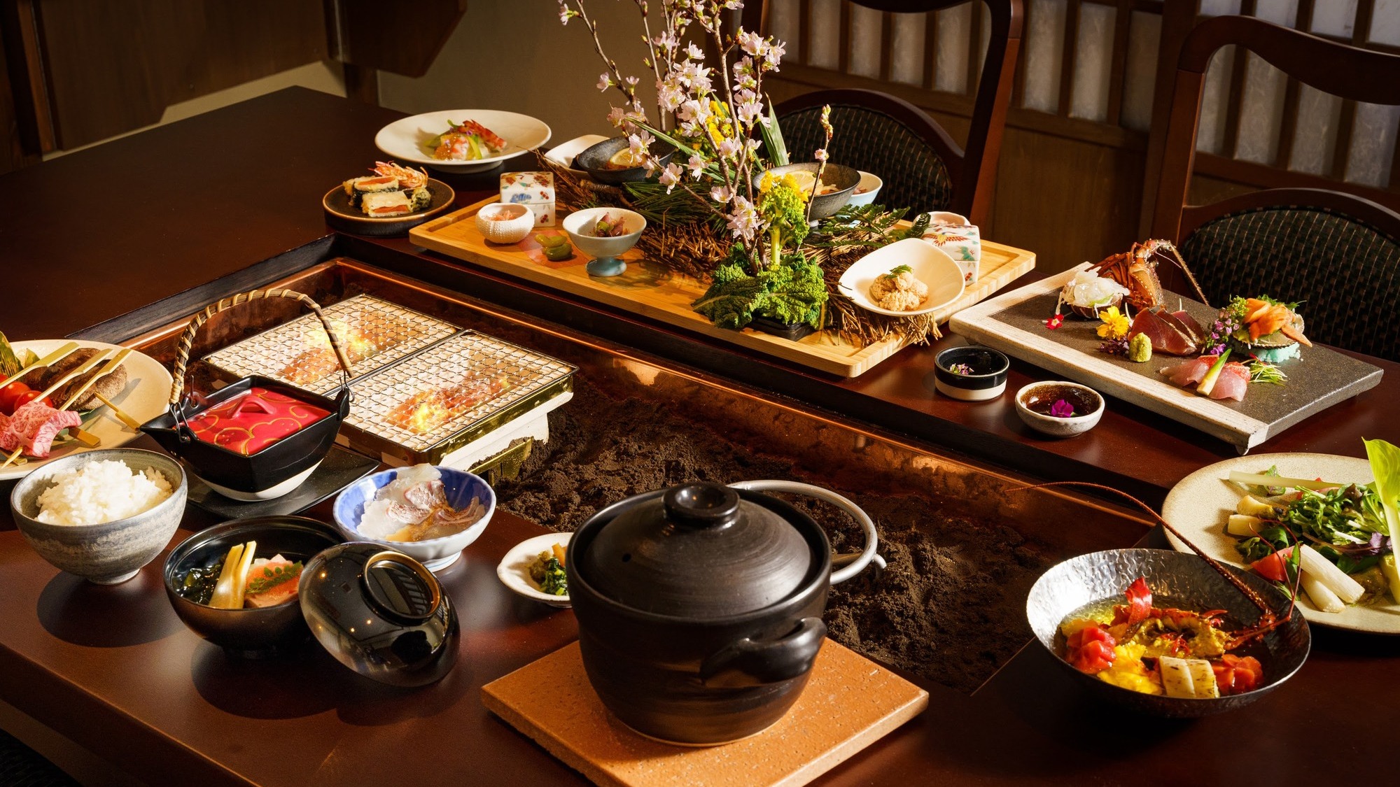 お部屋食イメージ（本館離れＩＲＯＲＩ）