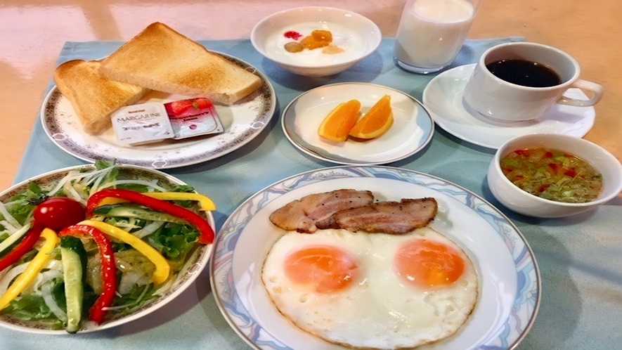 【朝食】洋食セットメニュー