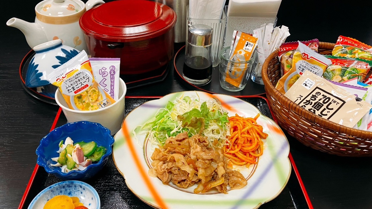 【平日限定・ビジネス】メインが選べる夕食＆お手軽朝食（禁煙）