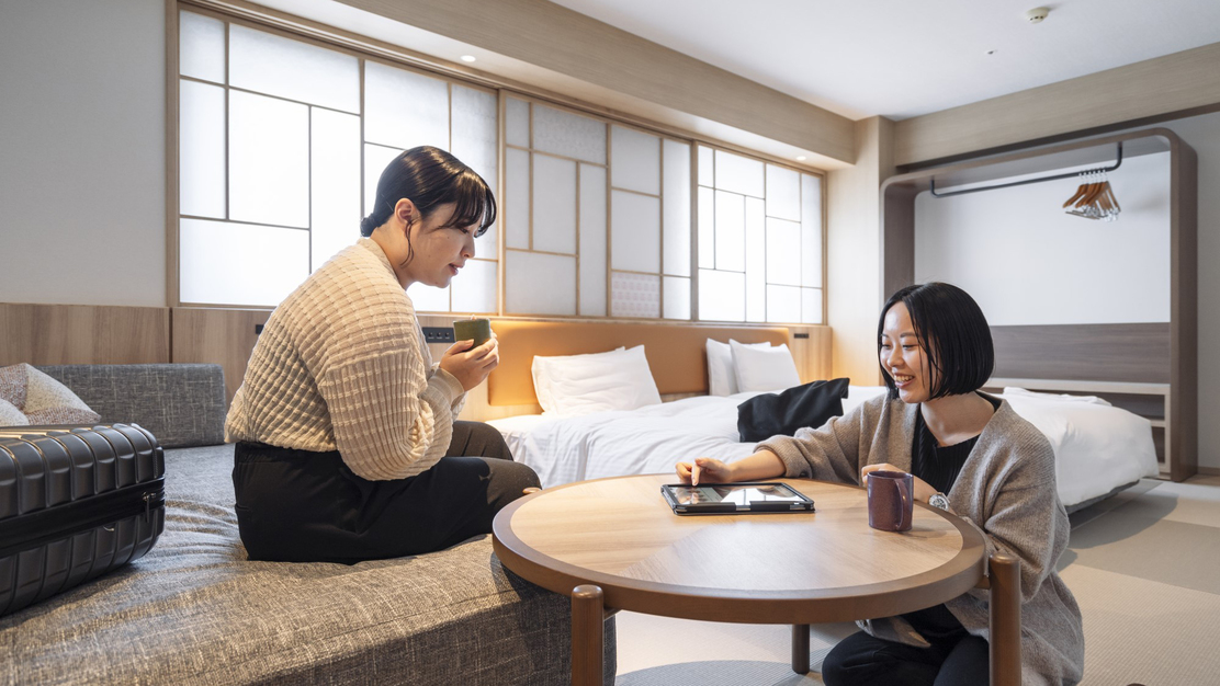 【素泊り】お昼12時〜翌12時まで【最長24時間】ゆったりステイ♪