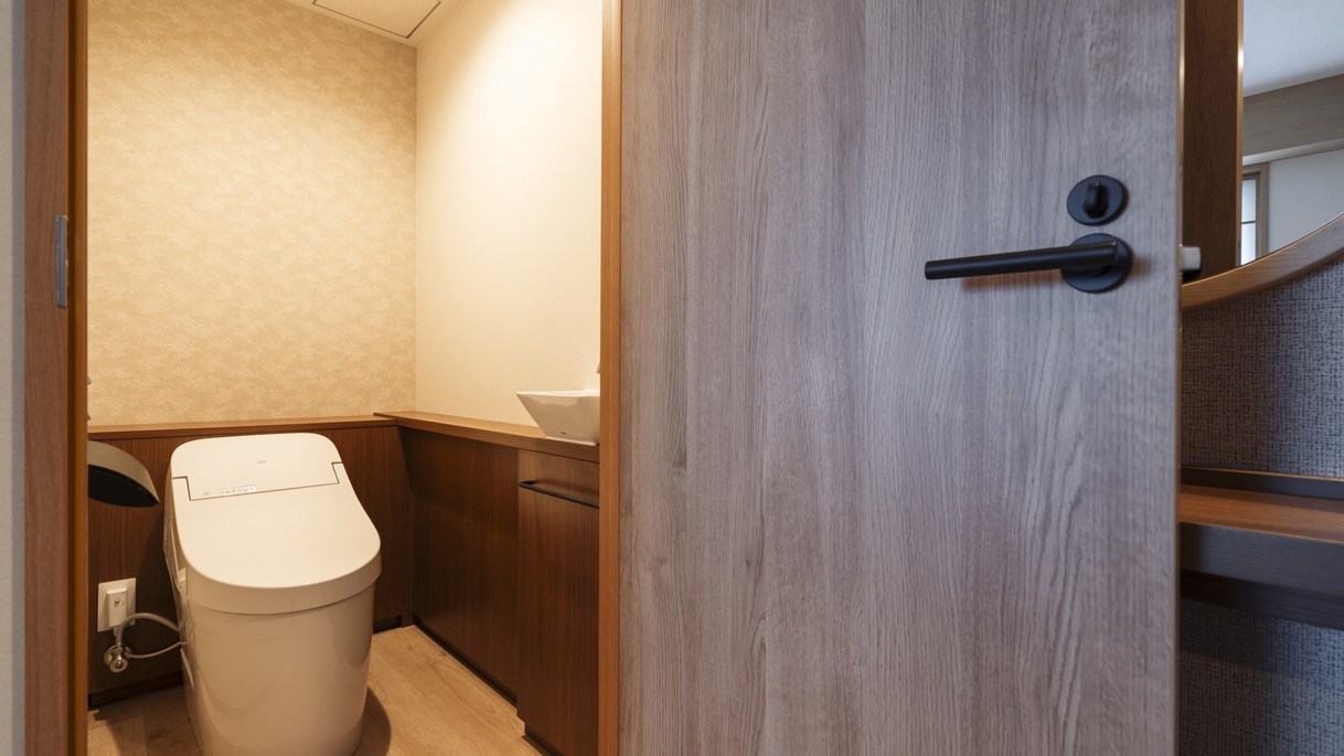 和モダンプレミアツインルーム～Popke～　トイレ