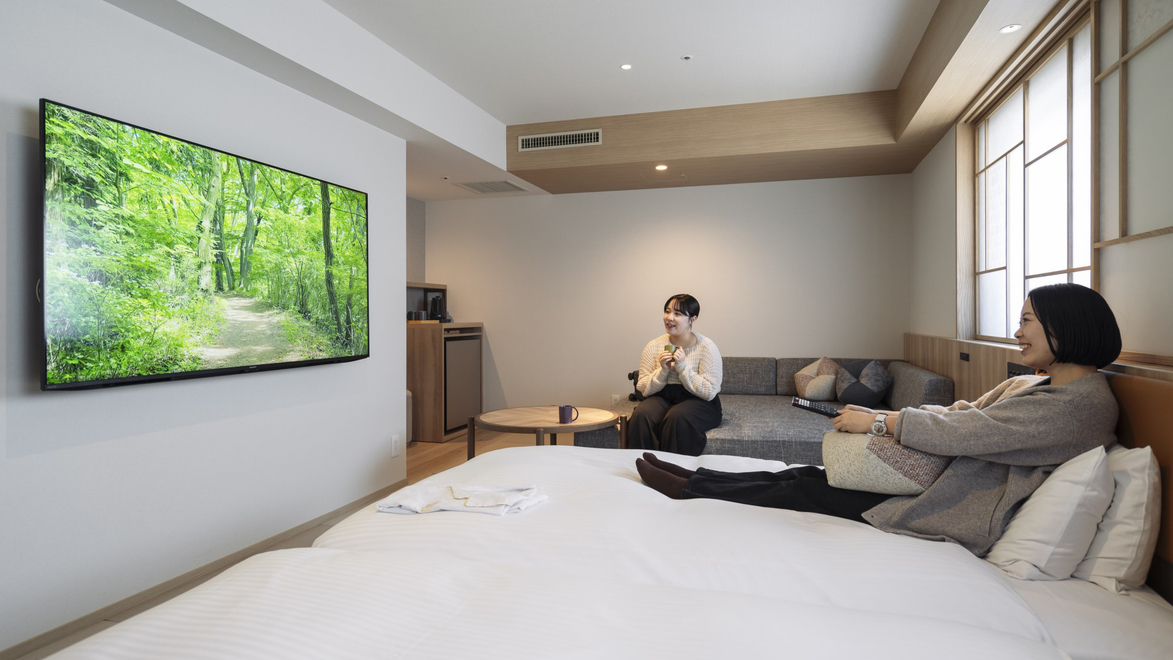 和モダンプレミアツインルーム～Popke～【滞在イメージ】