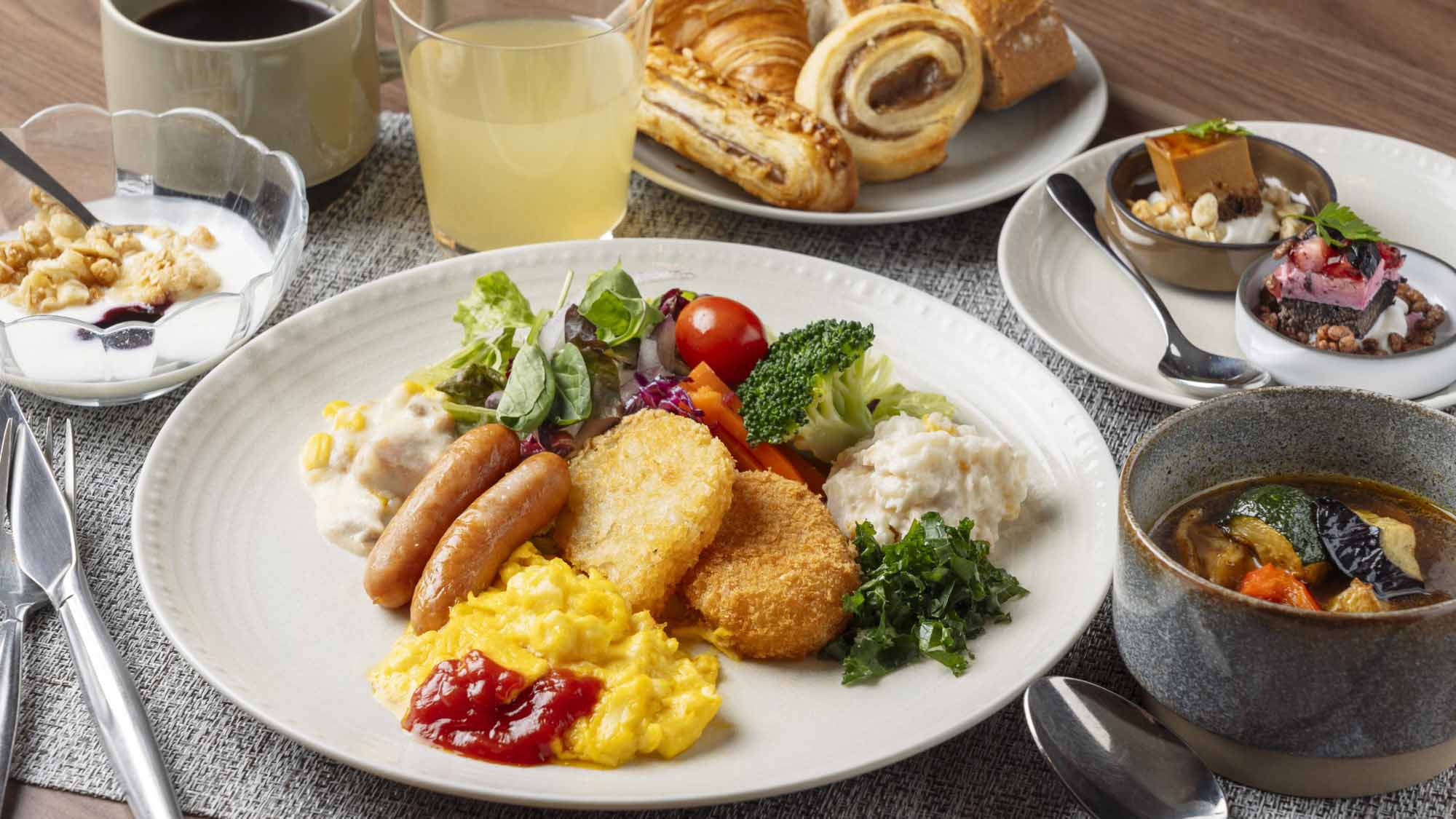 朝食イメージ～　洋食メニュー