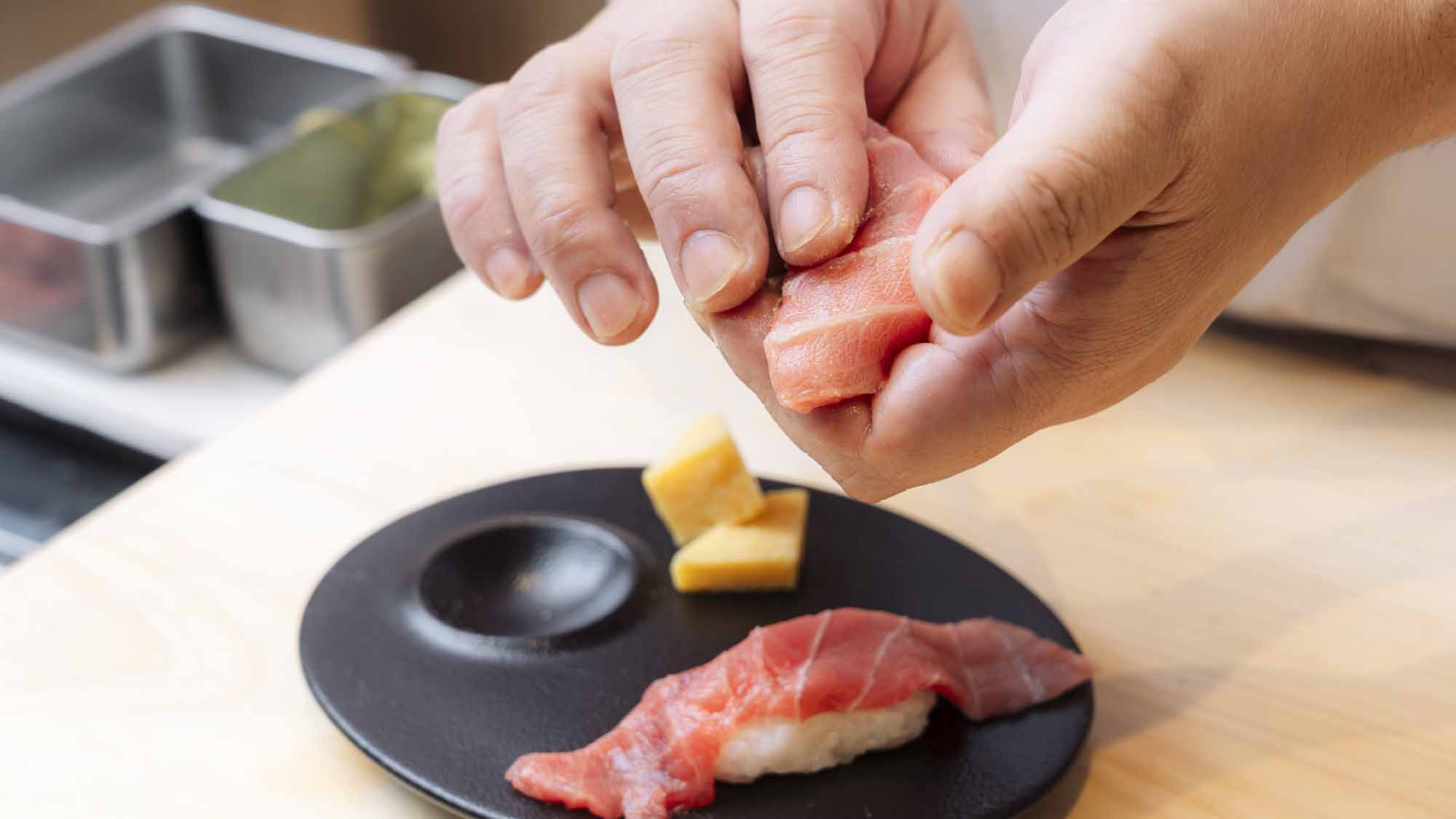 ～朝食～　握り寿司