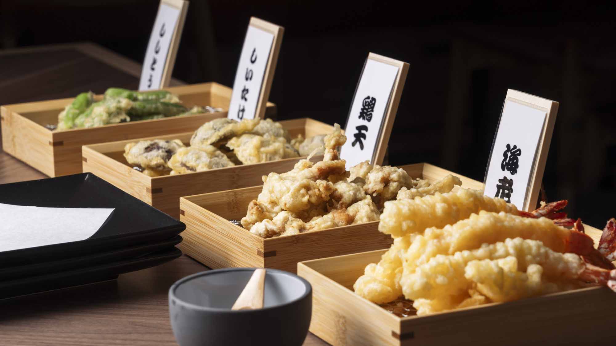 ～朝食～　天ぷら各種