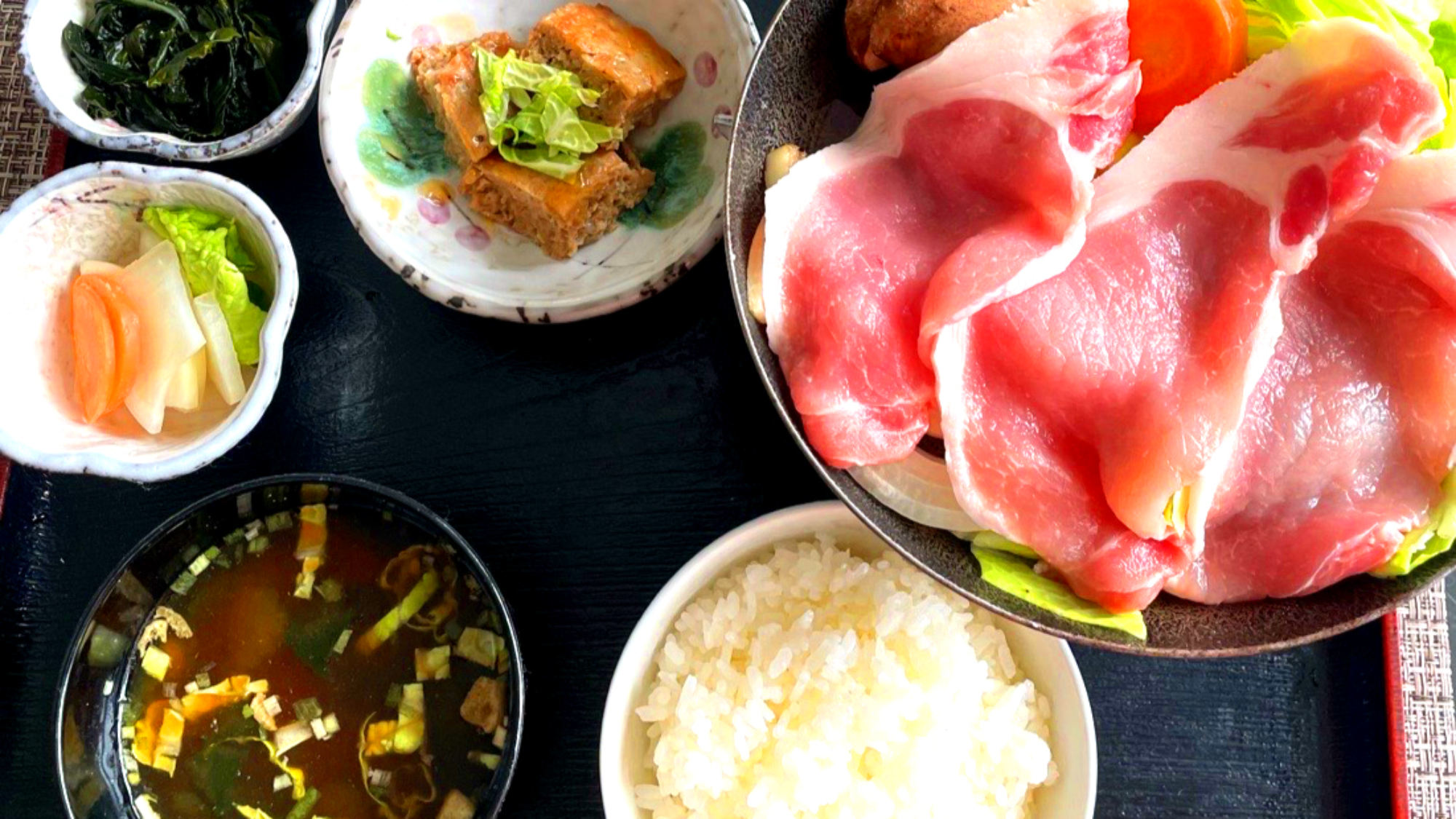 夕食*