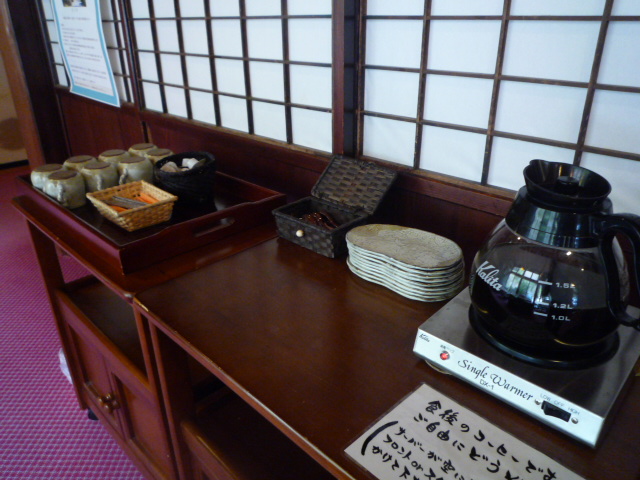 モーニングコーヒーのサービス