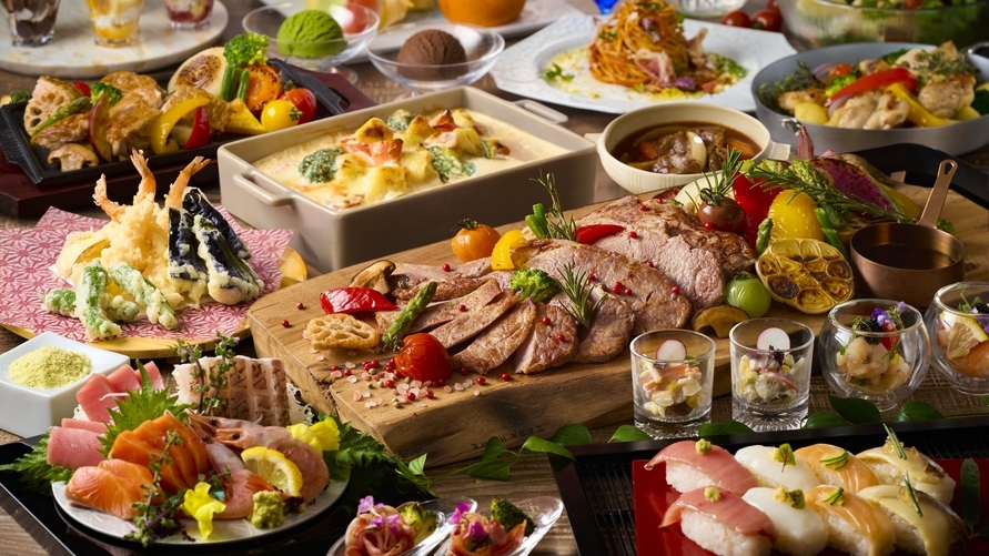 【早宿45】45日前のご予約でお得！1泊2食付　基本バイキングプラン