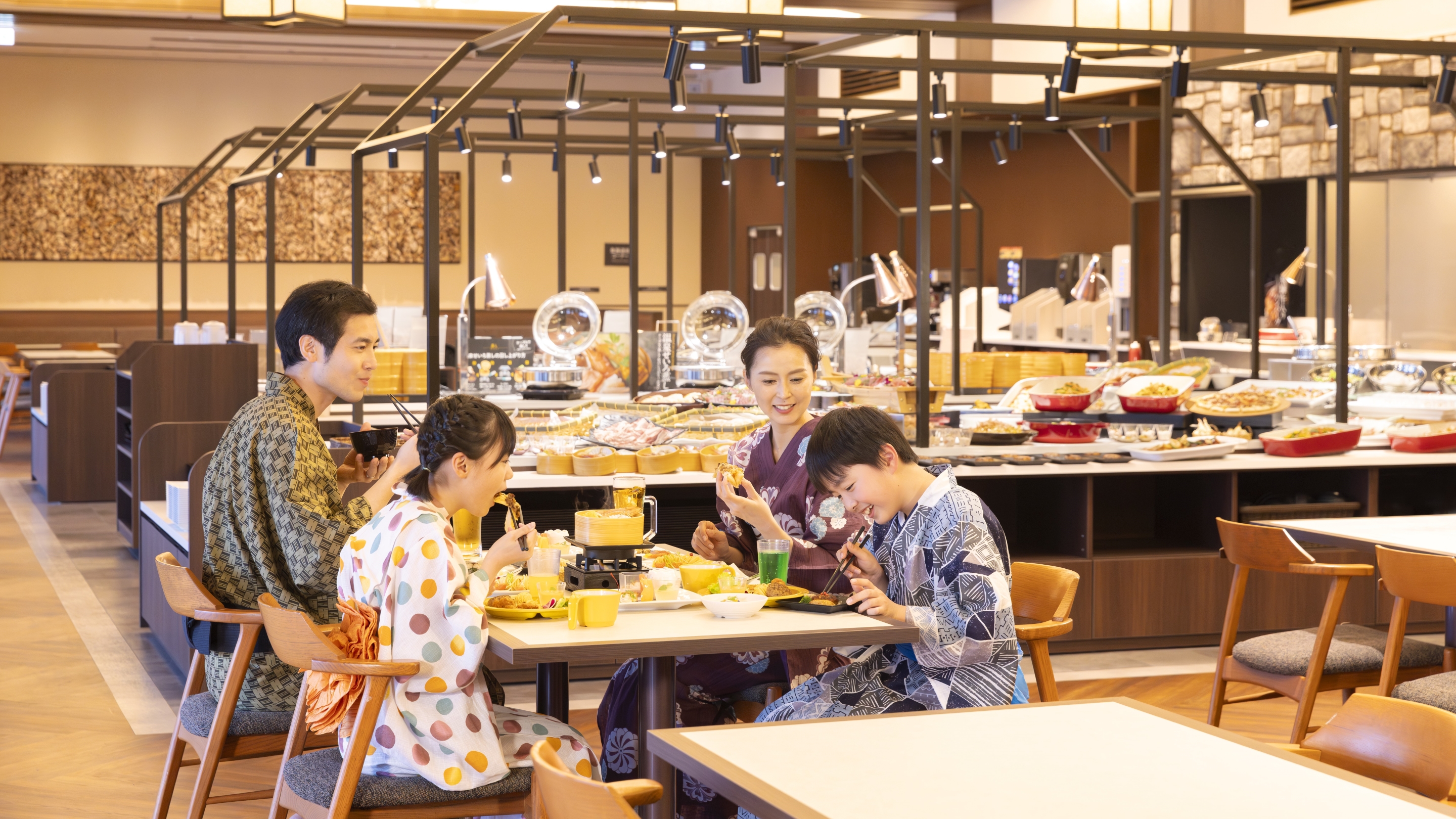 バイキングレストラン「The Lodge」