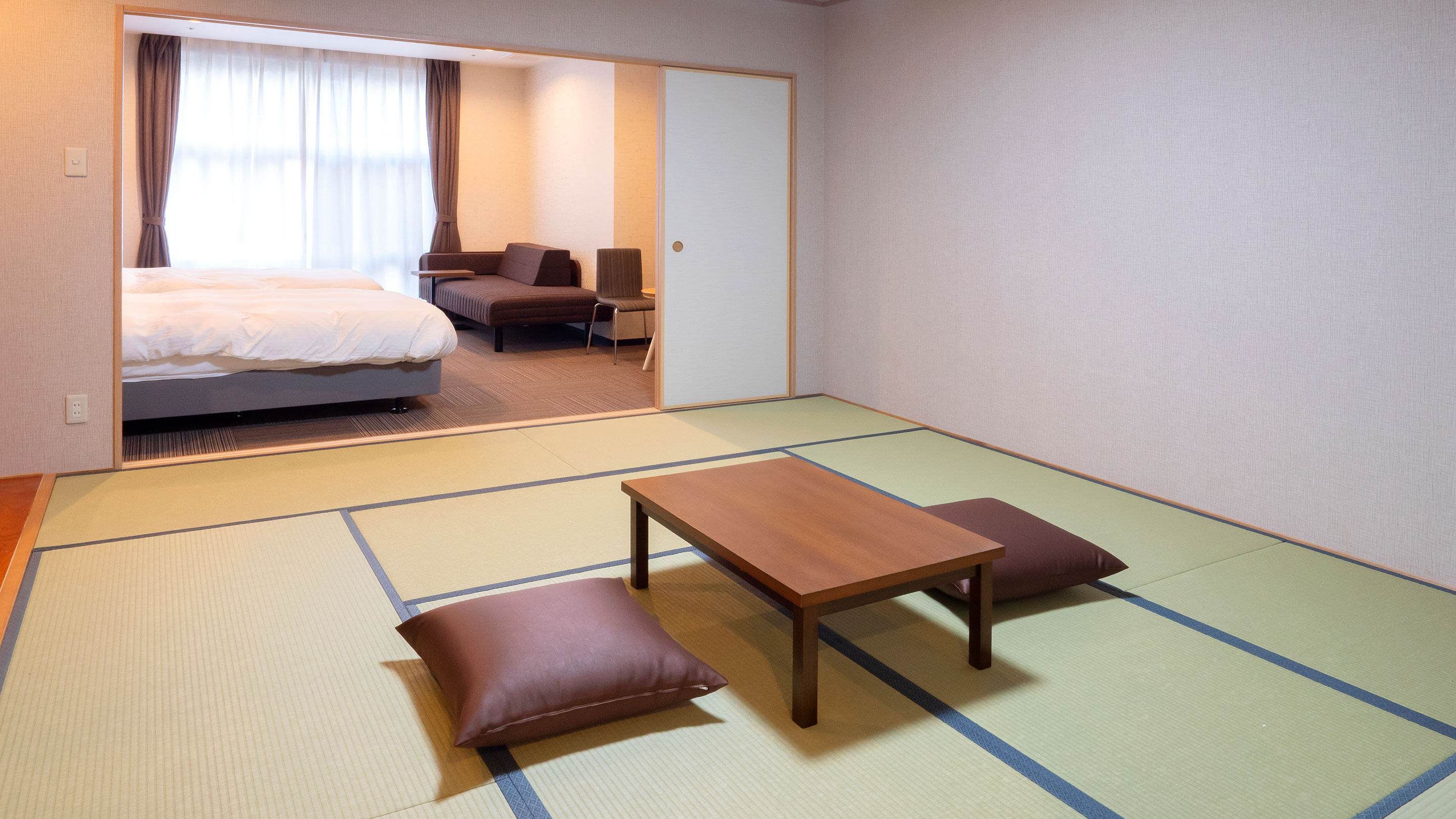 スタンダード和洋室ツイン2間　※客室の一例