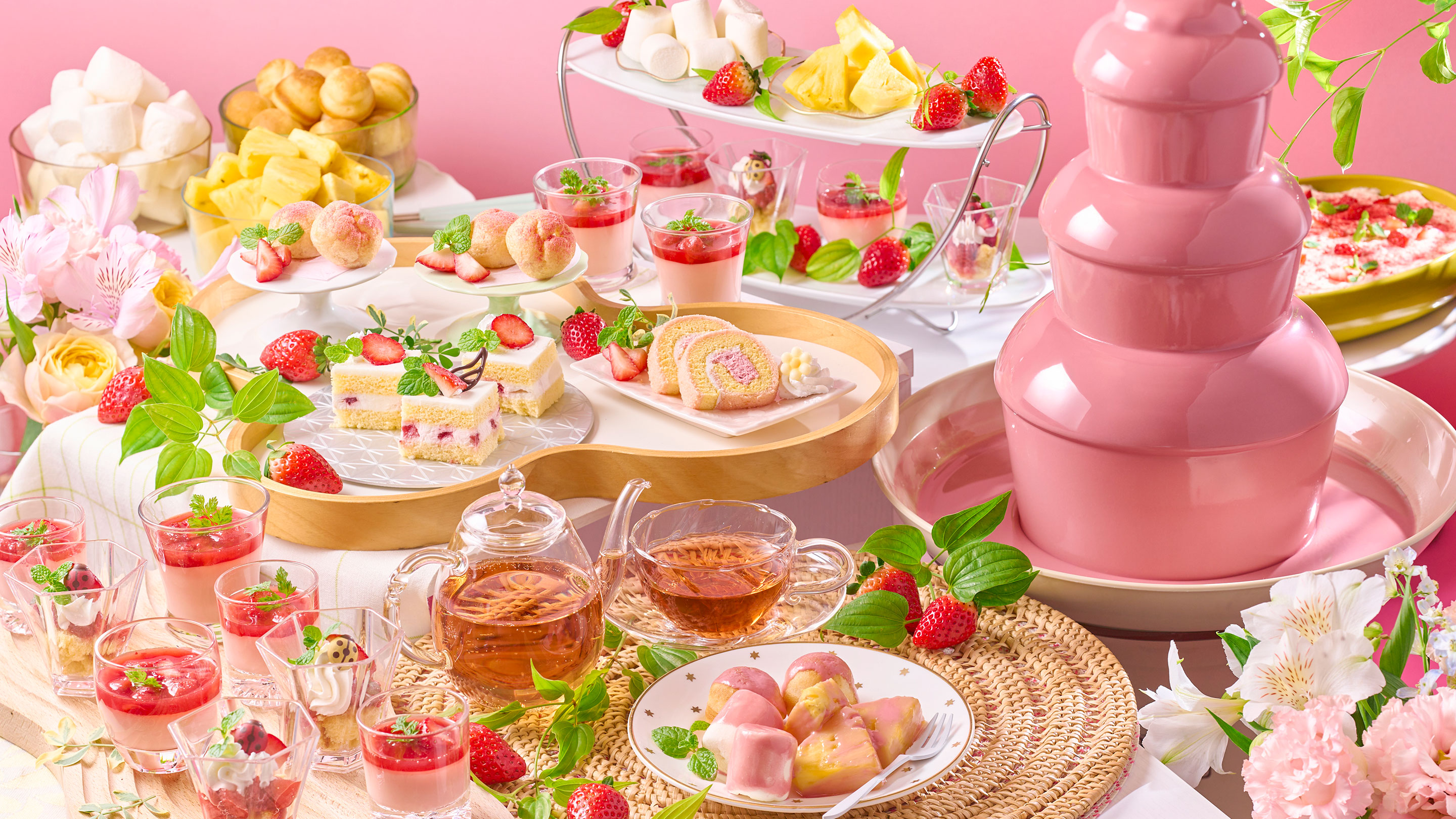 大江戸三つ星バイキング 春のフェアメニュー（4/8～6/30）　※イメージ