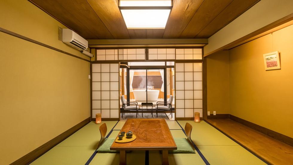 【禁煙】スタンダード露天風呂付和室 (眺望なし)