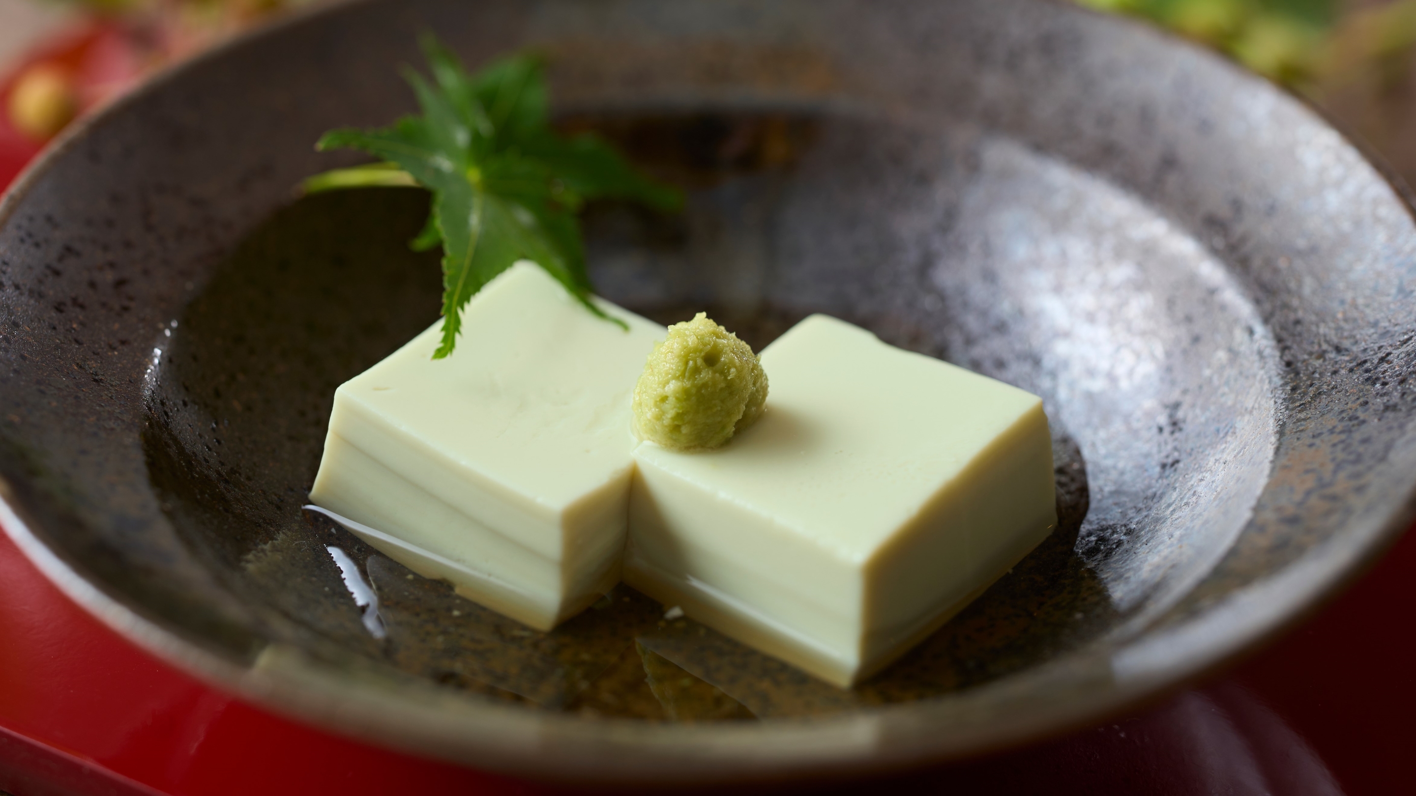 枝豆蒸し豆腐（ご当地グルメ）　※イメージ