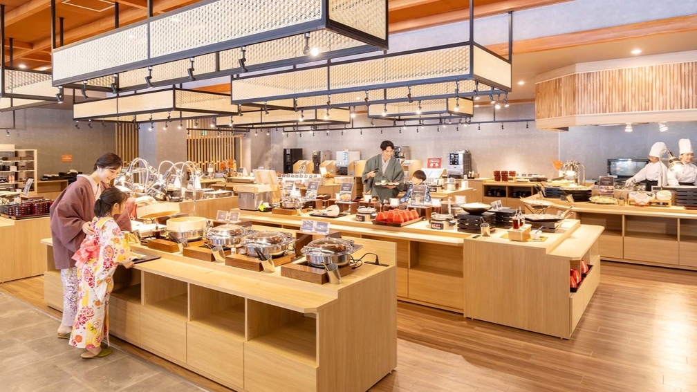 【1泊2食付】日本三名泉を堪能する温泉宿 基本バイキングプラン