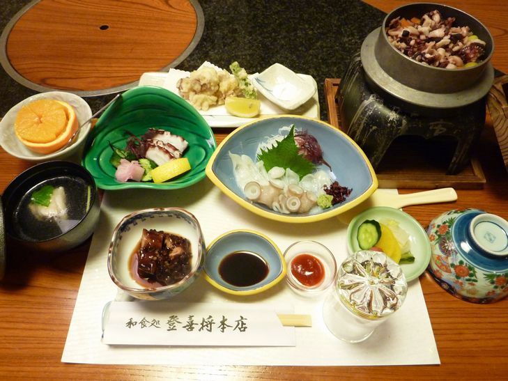 【みんなでカンパイ！広島県】1泊２食付き☆夕食は和食処 登喜将本店にてタコ料理満喫プラン♪ 