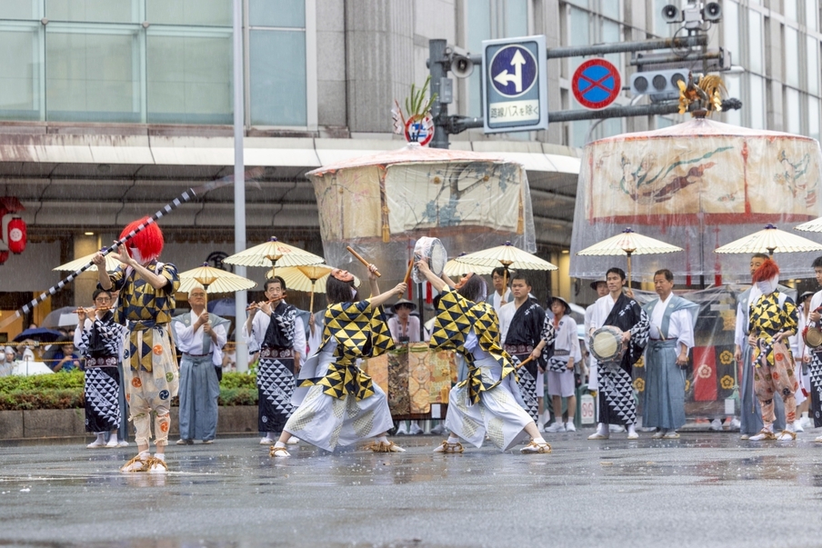 祇園祭・後祭宵山1日限定！綾傘鉾の棒振り囃子観賞プラン