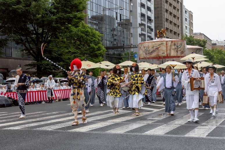 祇園祭・後祭宵山1日限定！綾傘鉾の棒振り囃子観賞プラン