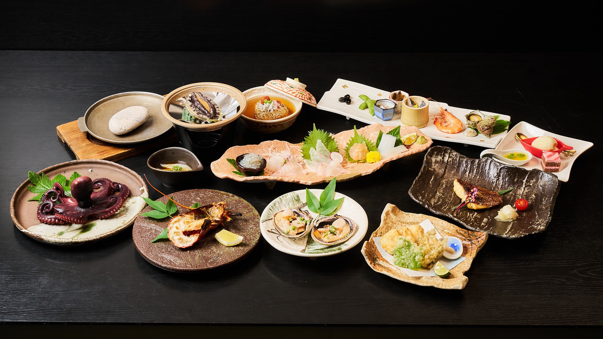 【プレミアム2食付】贅沢に島を堪能するグルメ会席♪＜名鉄海上観光船10％割引＞