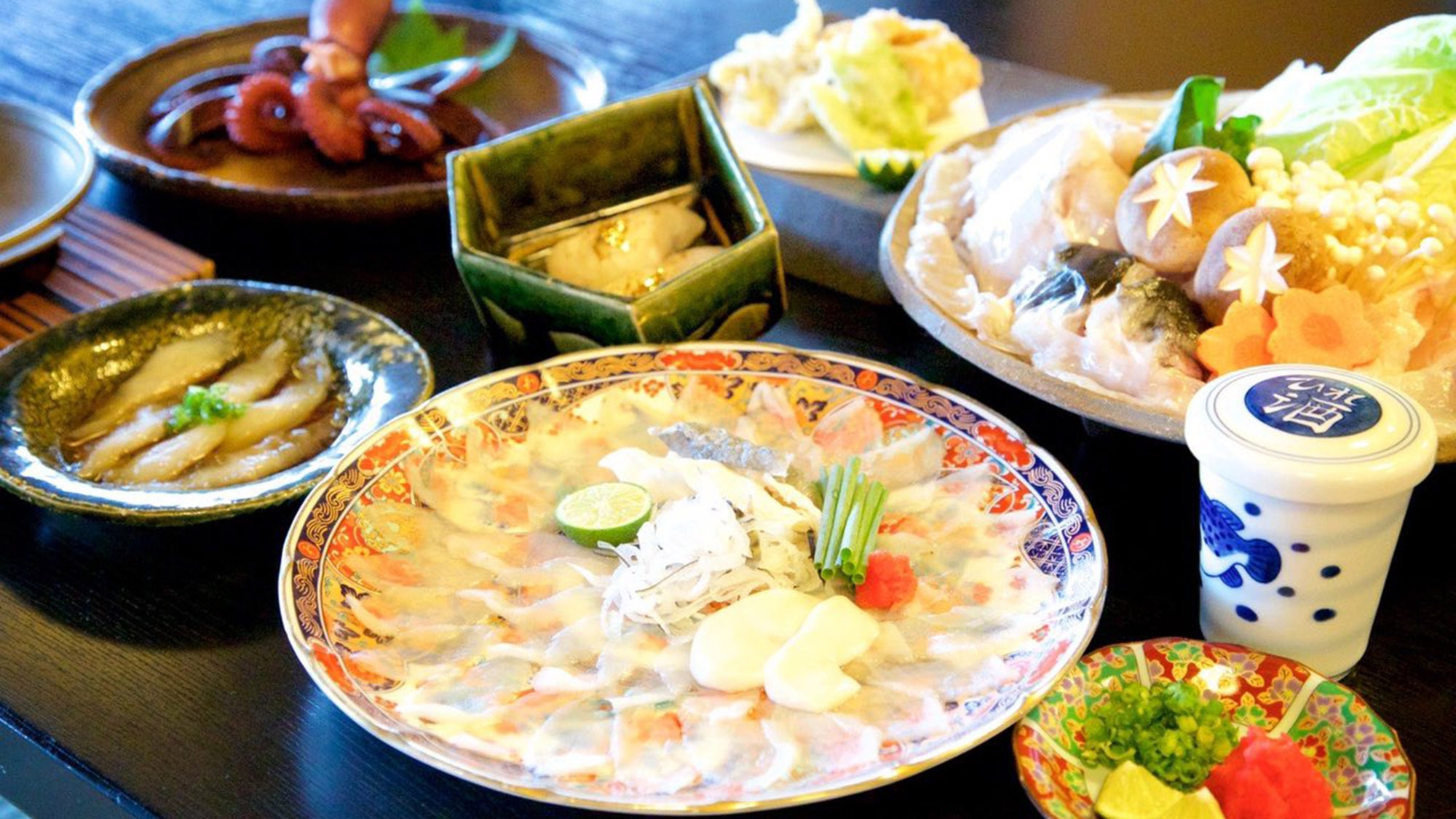 【年末年始限定】冬の味覚ふぐ尽くし！特別会席で新年を寿ぐ贅沢年越し！（2食付）