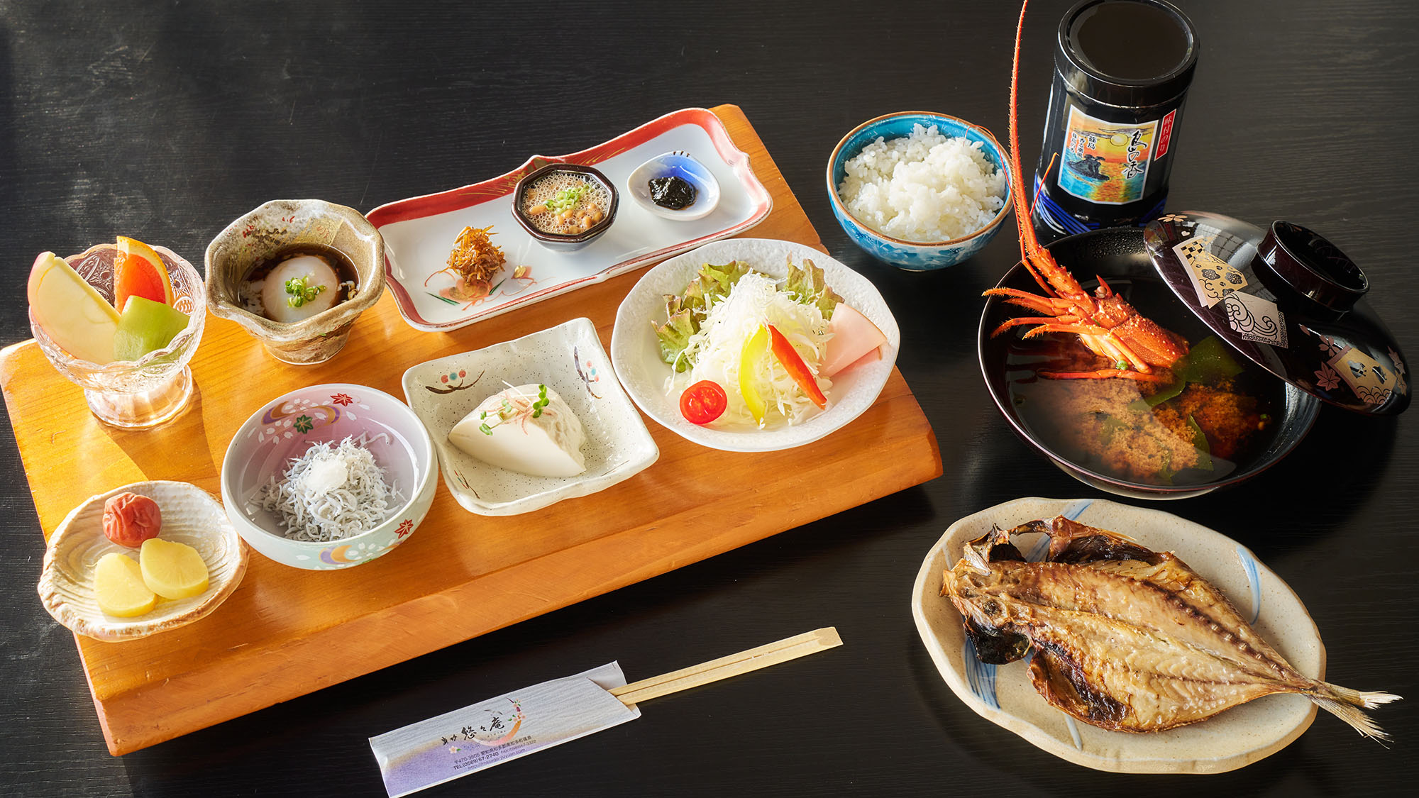 ・【朝食一例】一日の始まりは、和定食で。朝から新鮮な海鮮と手の込んだ小鉢をお楽しみいただけます