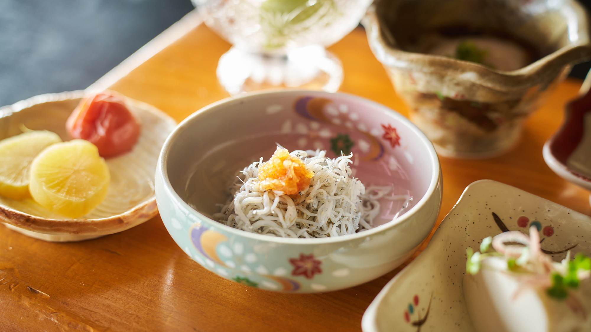 ・【朝食一例】篠島は日本有数のしらすの産地です。しらす本来の繊細な旨みと優しい甘みをご堪能ください