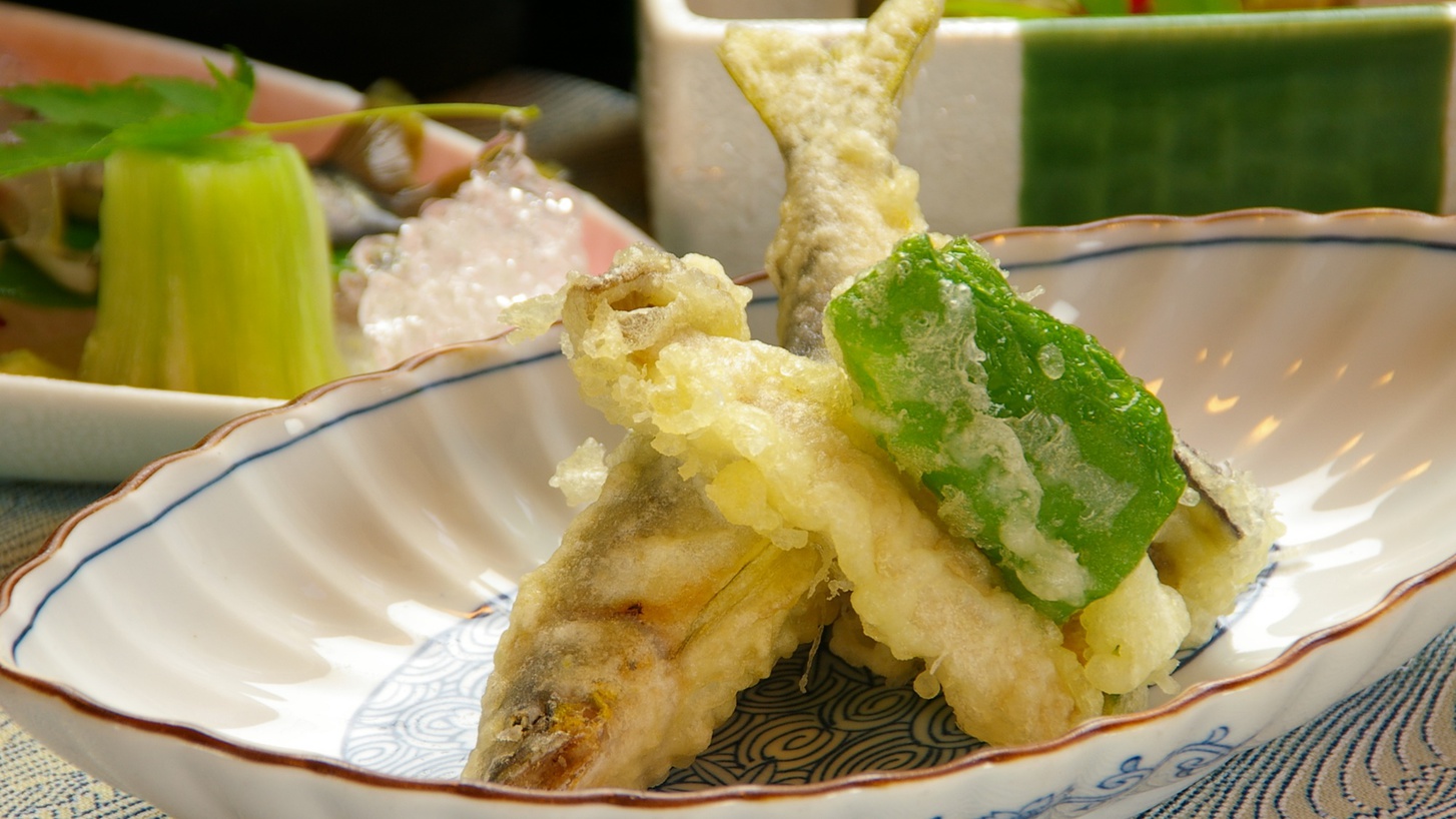 【2食付：鮎会席】夏限定♪美山川の絶品「鮎」。趣向を凝らした鮎料理をご提供いたします！