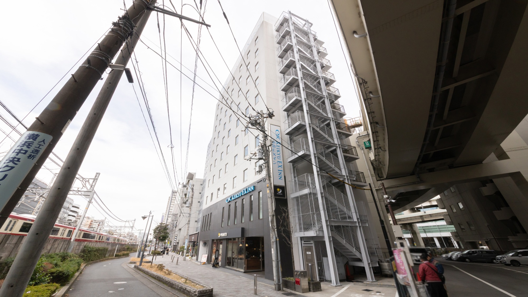 線路沿いの立地