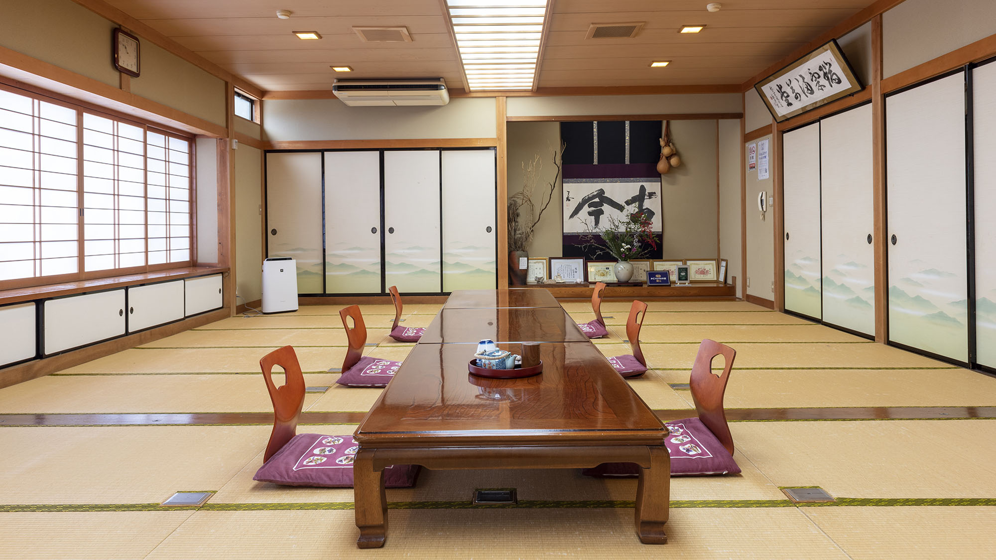 広々とした宴会場