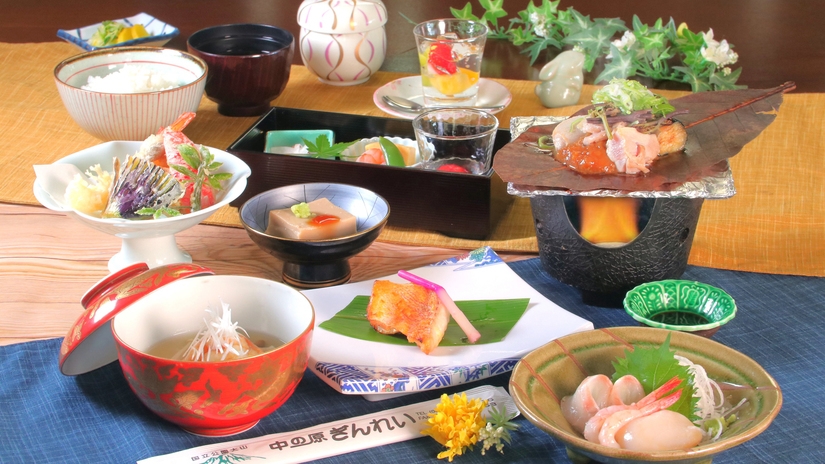 【大山鶏のほう葉焼会席★2食付】大山・鳥取・米子の観光利用に♪Wi-Fi有