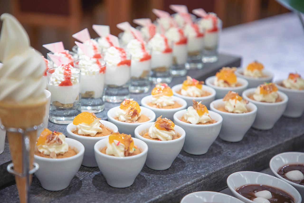 朝食ビュッフェ　デザート類
