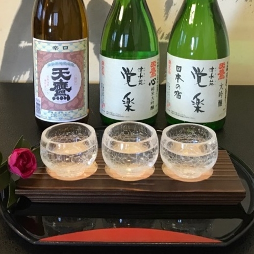栃木の地酒　天鷹　利き酒セット　大吟醸　純米大吟醸　本醸造飲み比べ