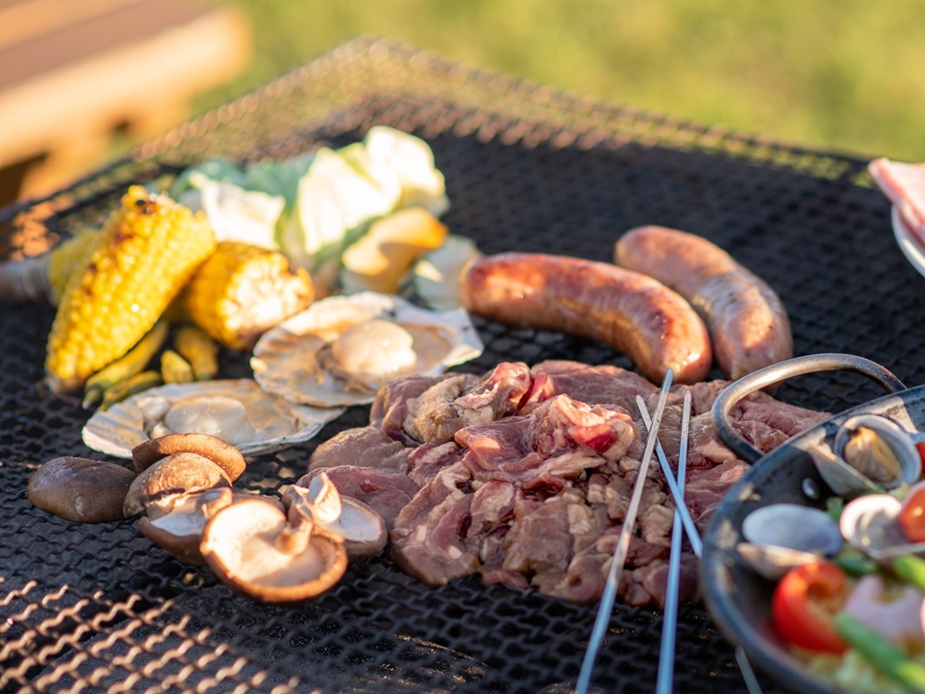 夏限定！屋外テラスでBBQディナー！【お手軽BBQプラン】/一泊二食付き