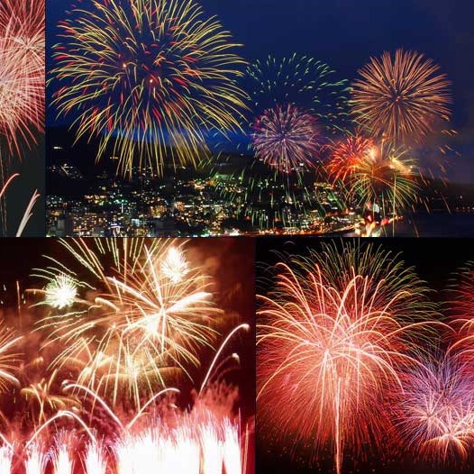 【熱海海上花火大会プラン】伊豆山温泉〜メインは国産牛陶板焼き〜国産牛付和会席プラン