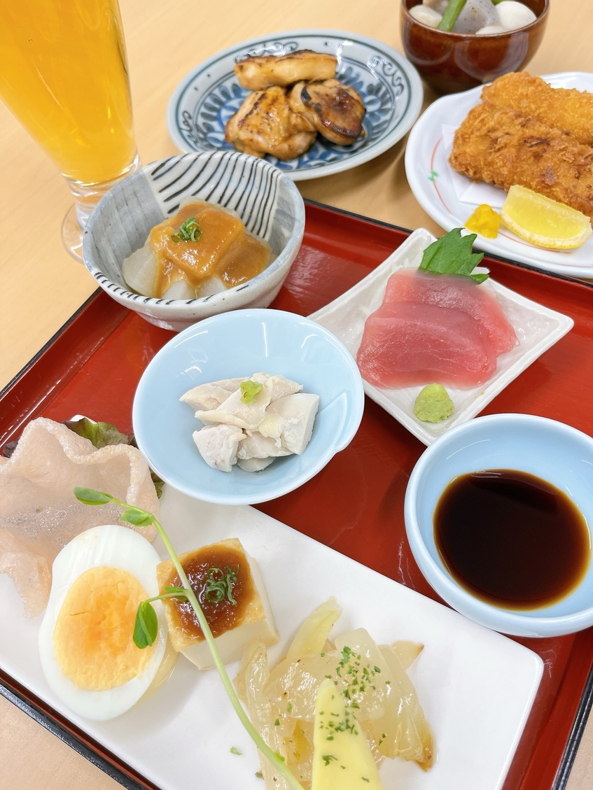 お得な＜晩酌セット＋朝食付きプラン＞選べるドリンクは20種類♪
