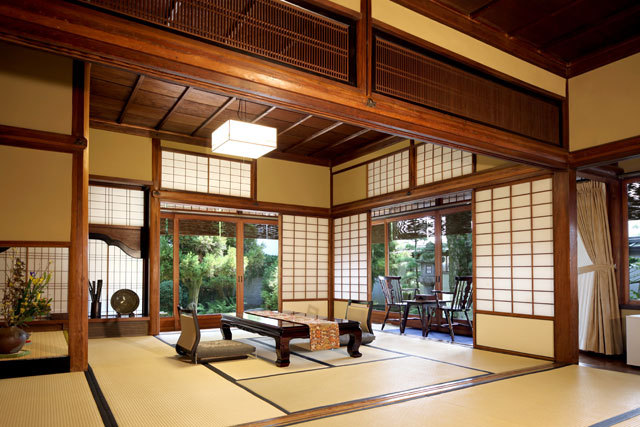 Kamar bergaya Jepang "Achi" dengan 19 tikar tatami