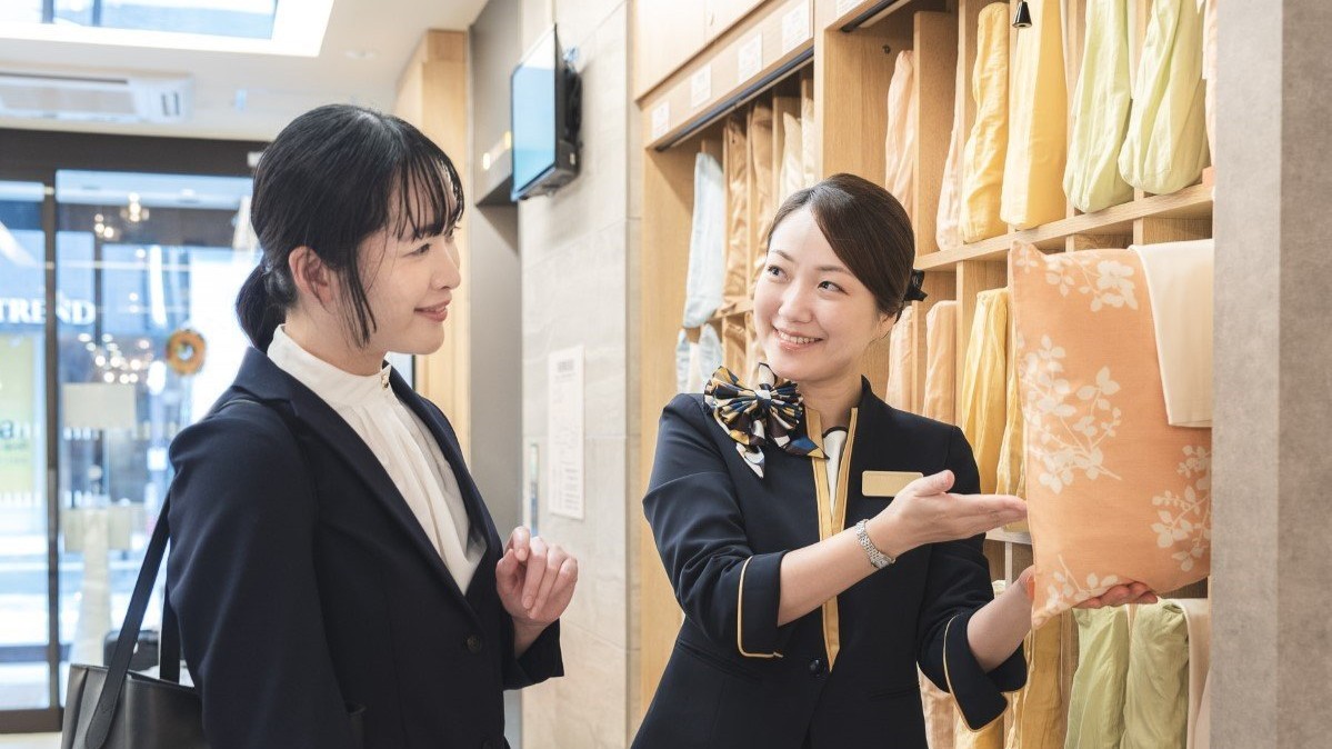 【ホテルでの一日】選べる枕をチョイス！