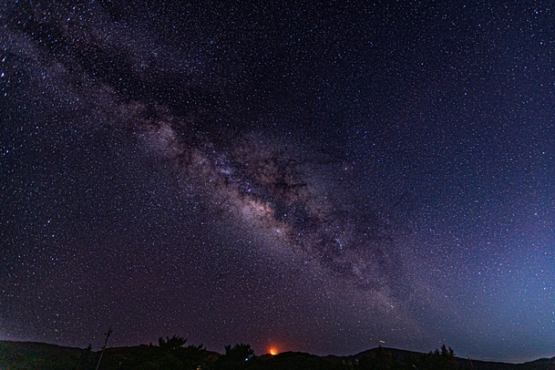 夜の星空