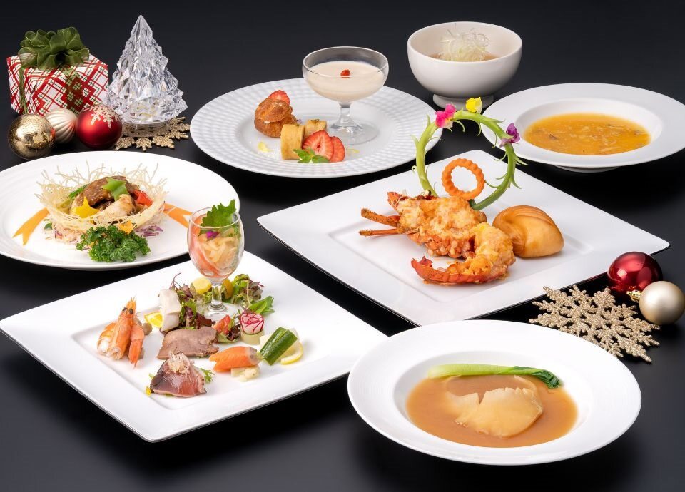 【12月限定】クリスマス特別ディナー チャイニーズダイニングリュウ　エクセレントコース