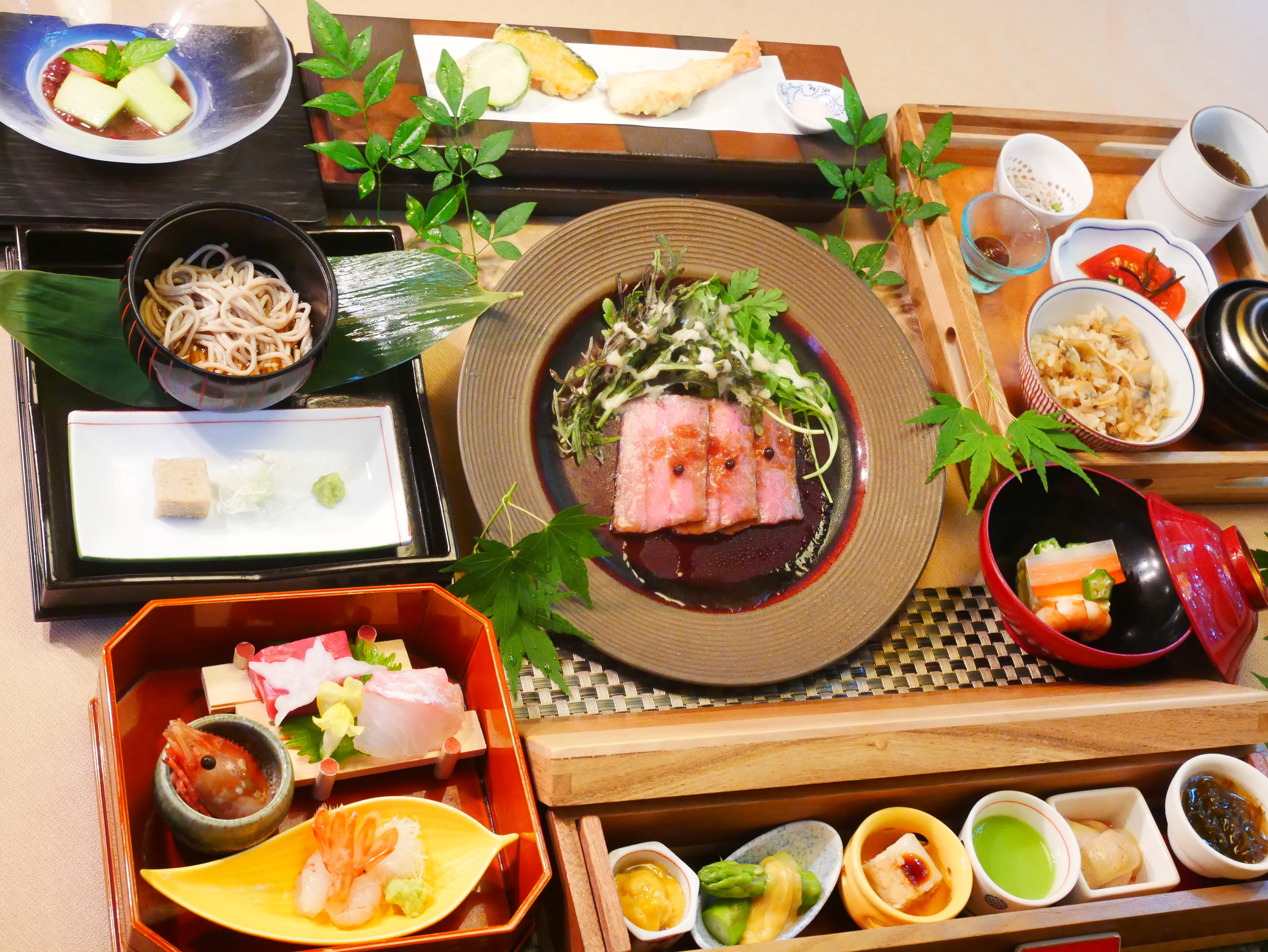 道産膳 2025年７月期（会席料理イメージ）