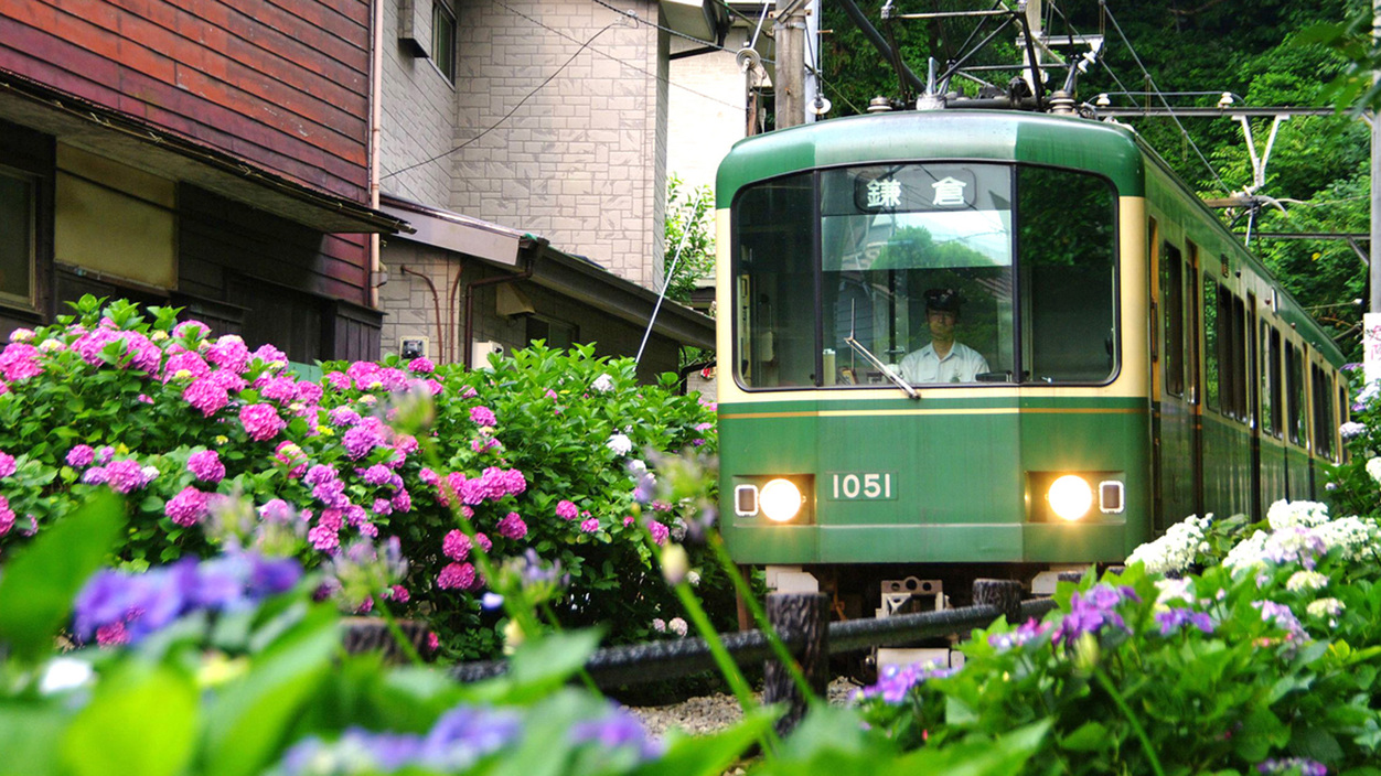 【1日乗車券×2食付】人気の「江ノ電」が1日乗り放題◎チケットの提示でお得な特典も♪【お部屋食】