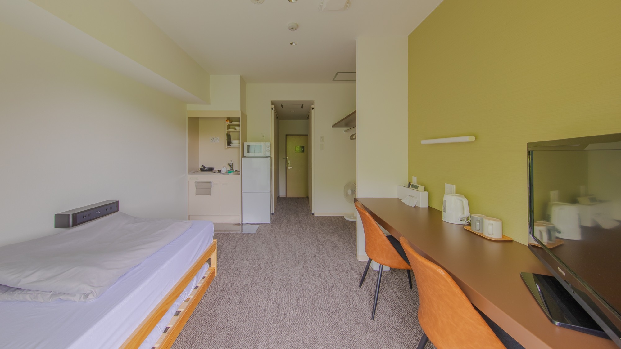 【個室】《素泊まり》定員2名、共用温泉付き