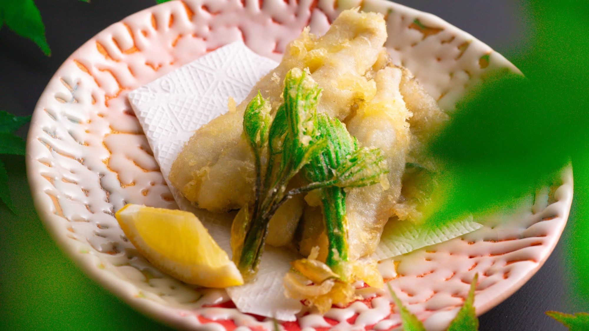 【富山湾の幻魚ゲンゲ】コラーゲンたっぷり！ 幻の深海魚ゲンゲ天ぷら付プラン【個室食】