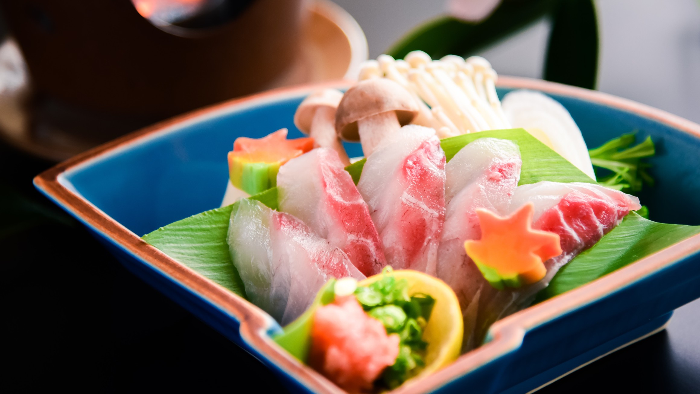 【とやまの春を味わう】桜鯛しゃぶしゃぶ＆白エビお造り◆華やかに春をいろどる期間限定プラン